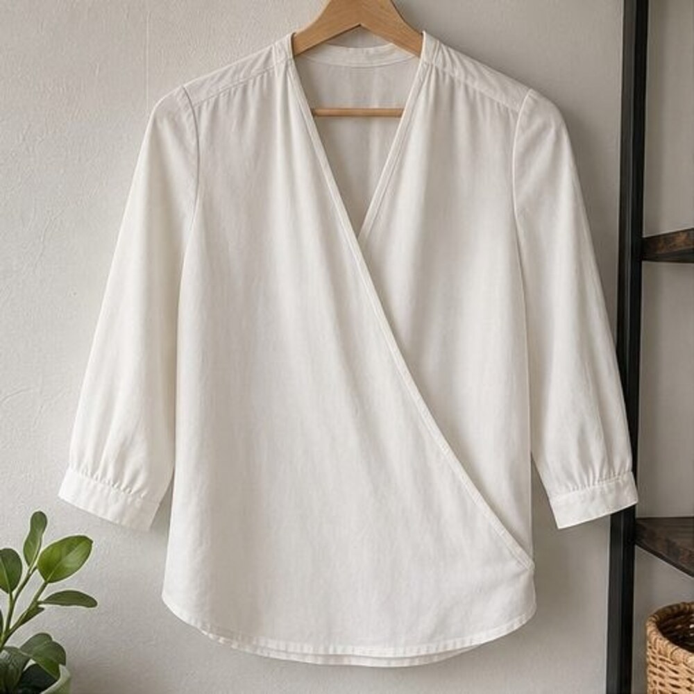 Ivory Ruffle Blouse